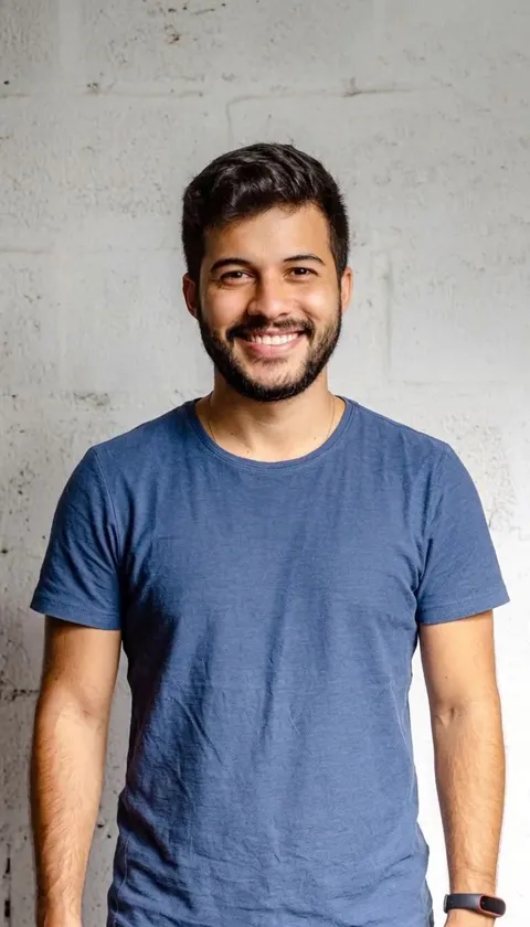 Still from shot 1: The smile