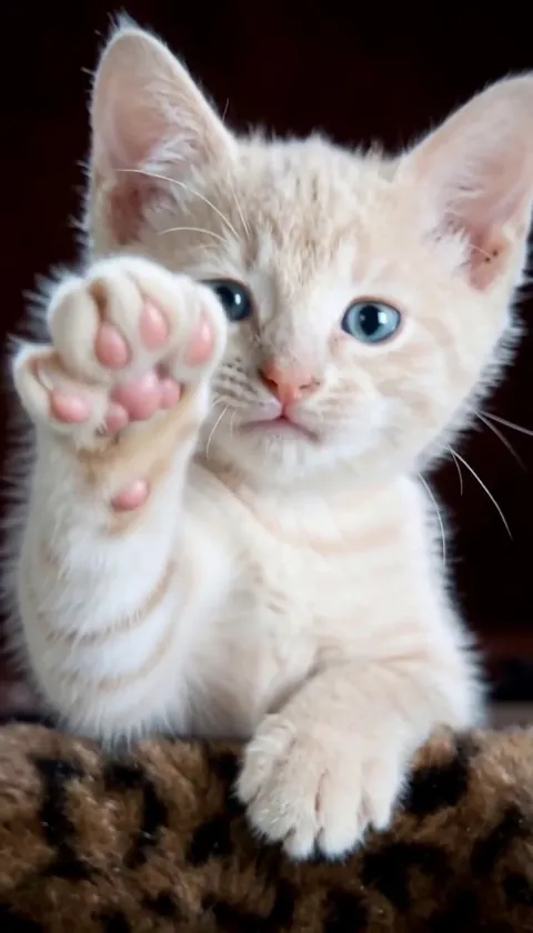 Still from shot 3: Paws at you